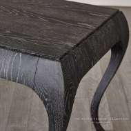 Picture of PARIS DESK-BLACK CERUSED OAK