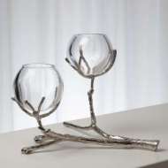 Picture of TWIG 2 VASE HOLDER-NICKEL