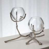 Picture of TWIG 2 VASE HOLDER-NICKEL