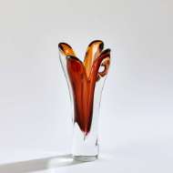 Picture of IRIS VASES-DARK AMBER