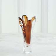 Picture of IRIS VASES-DARK AMBER