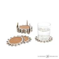 Picture of STARBURST CROWN COASTERS-NICKEL