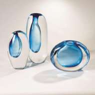 Picture of OFF SET VASES - LIGHT BLUE