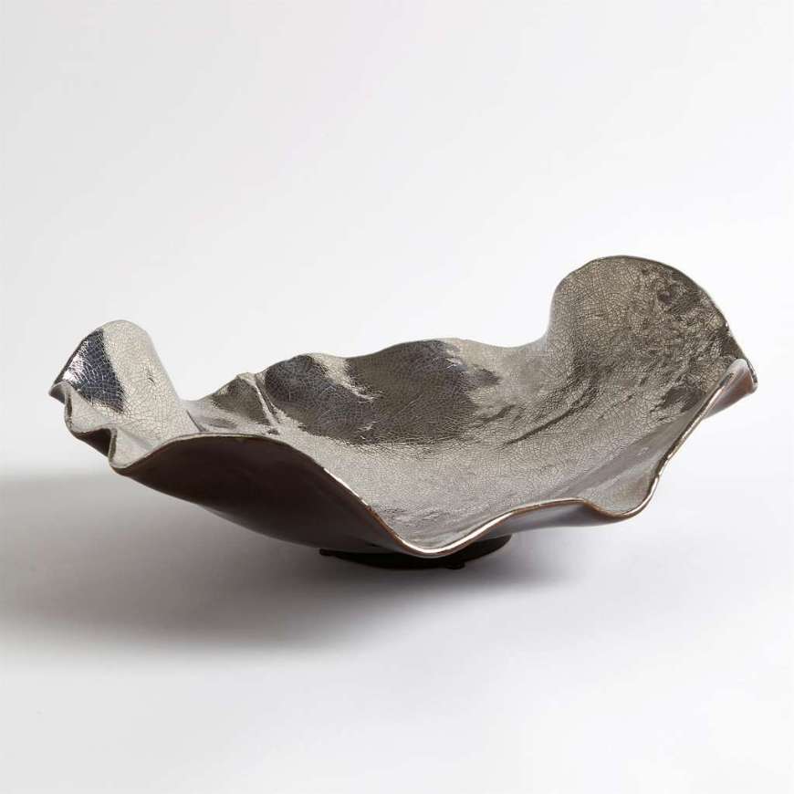 Picture of WAVE PLATTER-PLATINUM CRACKLE