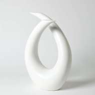 Picture of LOOP SCULPTURE-MATTE WHITE