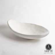 Picture of MODERNIST LOW BOWL-WHITE PLASTER