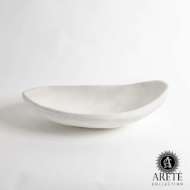 Picture of MODERNIST LOW BOWL-WHITE PLASTER