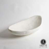 Picture of MODERNIST LOW BOWL-WHITE PLASTER