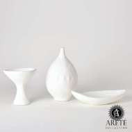 Picture of MODERNIST LOW BOWL-WHITE PLASTER