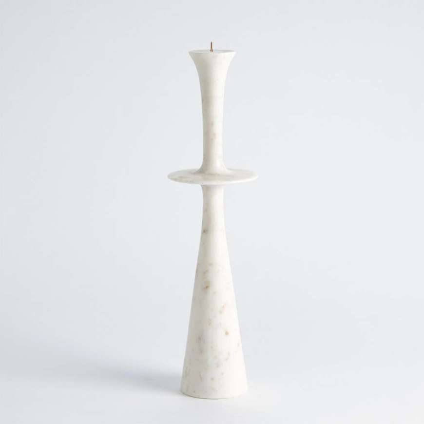 Picture of CENTER FLAIR CANDLE STAND-WHITE