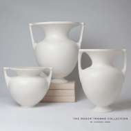 Picture of GRECIAN AMPHORAS-MATTE WHITE