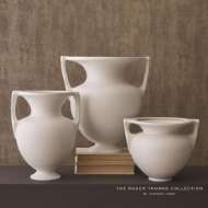 Picture of GRECIAN AMPHORAS-MATTE WHITE