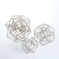 Picture of GEO SCULPTURE-NICKEL