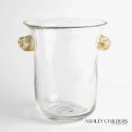 Picture of CHAMPAGNE BUCKET W/GOLD KNOT HANDLES