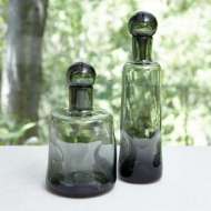 Picture of PINCHED DECANTERS AND GLASSES-GREY