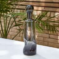 Picture of PINCHED DECANTERS AND GLASSES-GREY