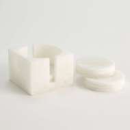 Picture of S/8 ALABASTER COASTERS