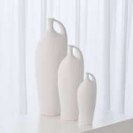 Picture of INDENTATION VASES - MATTE WHITE