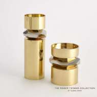 Picture of ROMANO BRASS CANDLE HOLDERS