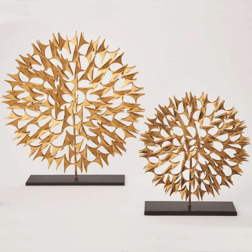 Picture of COSMOS SCULPTURE GOLD