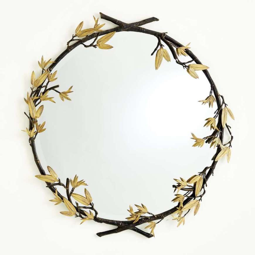 Picture of BAMBOO MIRROR-BRONZE