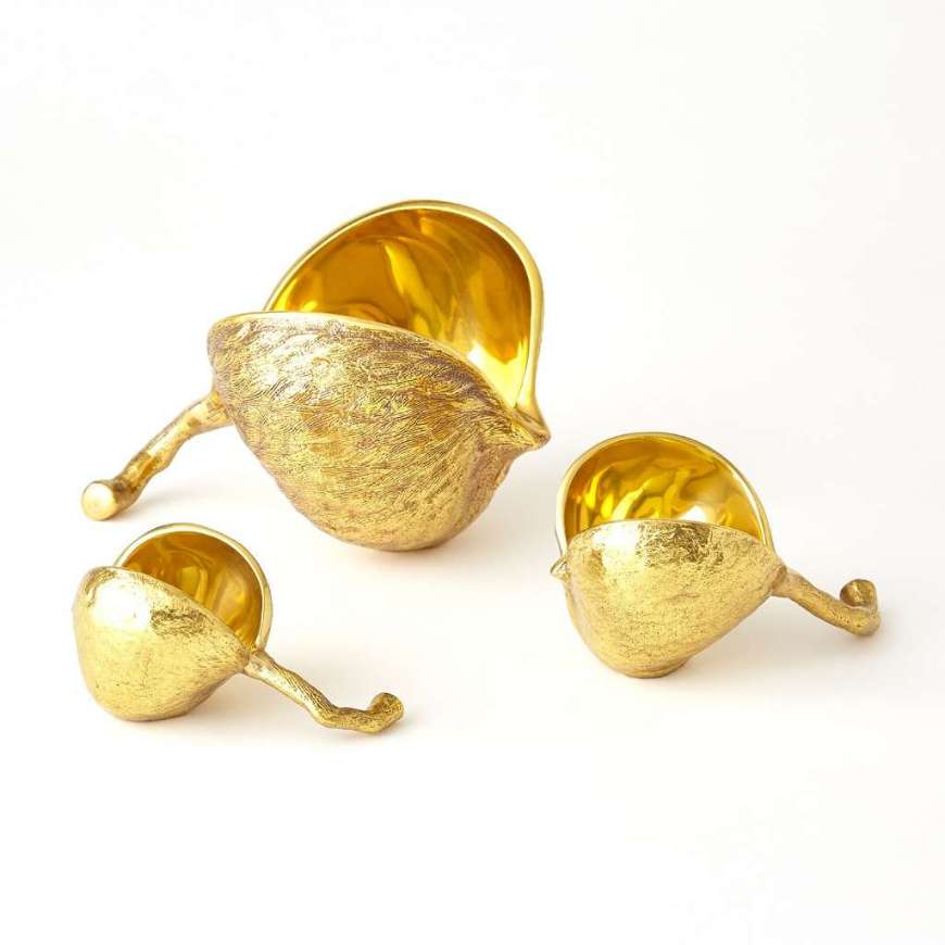 Picture of CHESTNUT BOWL-BRASS