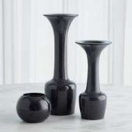 Picture of GLOBE CANDLE HOLDER-BLACK