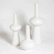 Picture of LUNAR VASES-MATTE WHITE