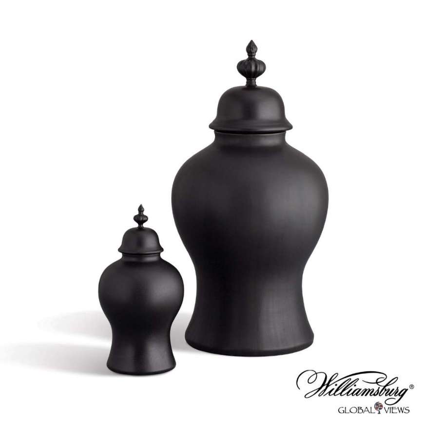 Picture of BEAUFORT GINGER JAR-MATTE BLACK