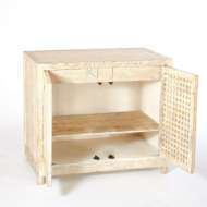 Picture of DRIFTWOOD LATTICE 2-DOOR CABINET