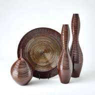 Picture of RIBBED COLLECTION-GARNET