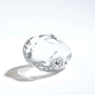 Picture of DIMPLE PAPERWEIGHT-CLEAR