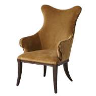 Picture of EVELYN CHAIR-TOAST VELVET