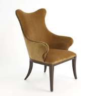 Picture of EVELYN CHAIR-TOAST VELVET