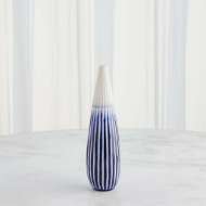 Picture of FURROW TAPER VASES-COBALT