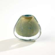 Picture of CONICAL VASE-GREEN GOLD