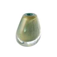 Picture of CONICAL VASE-GREEN GOLD