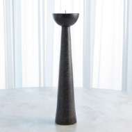 Picture of ROUND TOP CANDLE STANDS-BLACK