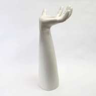 Picture of PALMA CANDLEHOLDERS-MATTE WHITE