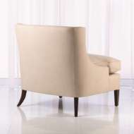 Picture of SEVERN LOUNGE CHAIR-BEIGE LEATHER