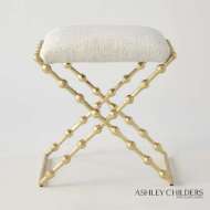 Picture of ELDER BENCH-GOLD LEAF