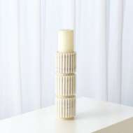 Picture of CHANNEL PILLAR HOLDER - WHITE MARBLE