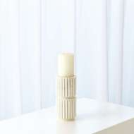 Picture of CHANNEL PILLAR HOLDER - WHITE MARBLE