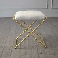 Picture of ELDER BENCH-GOLD LEAF