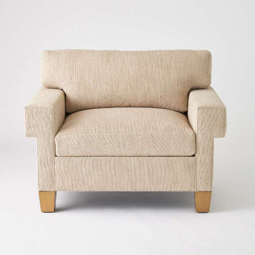 Picture of SQUARE ARM CHAIR-NATURAL