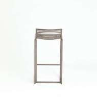 Picture of SLAT STOOL-LIGHT GUNMETAL