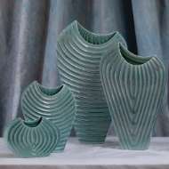 Picture of RIPPLE VASE-AZURE