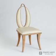 Picture of ADELAIDE CHAIR-BEIGE LEATHER