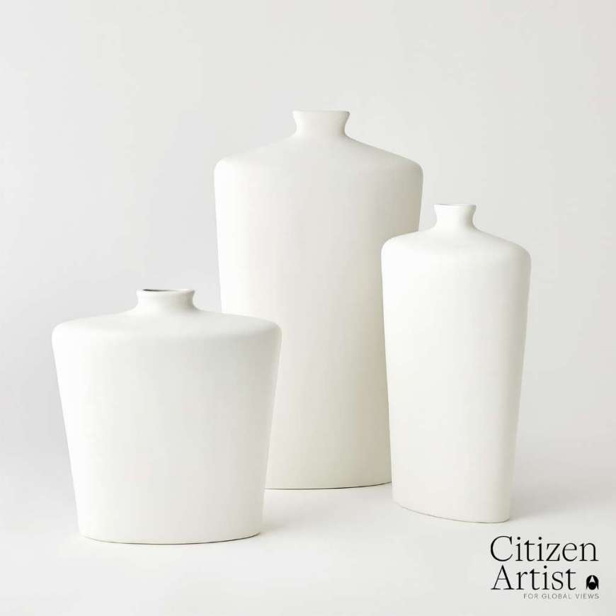 Picture of TERZO VASES-MATTE WHITE