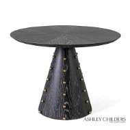 Picture of SPHERES CENTER TABLE-EBONY CERUSED OAK